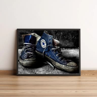 Quadro com Tênis Vintage Urbanos 175