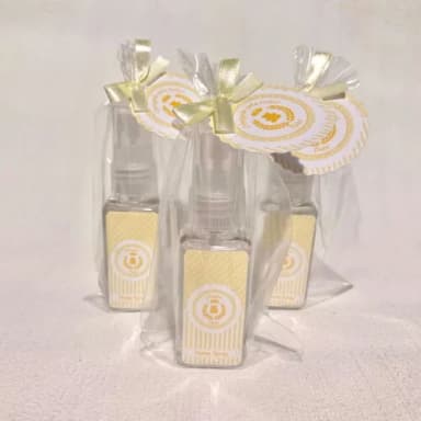 Lembrancinha Maternidade Home Spray Urso Rei Amarelo
