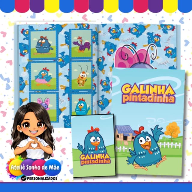 Album de Figurinhas Personalizados