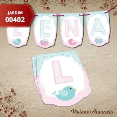 Bandeirola Jardim - 00402