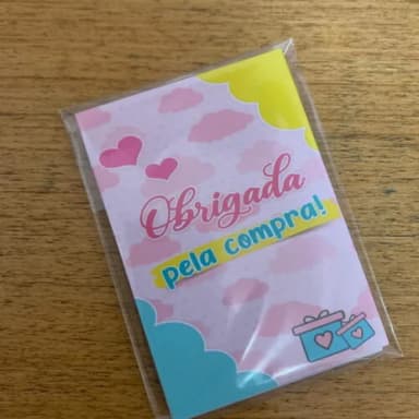 Brinde Bloco personalizado