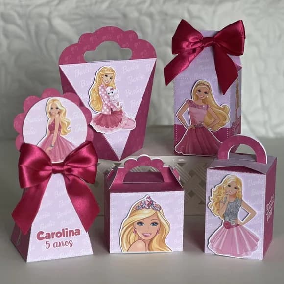 Kit 60 Lembrancinhas - Barbie