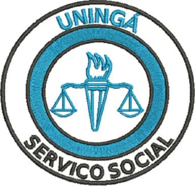 Matriz de Bordado Uningá Serviço Social