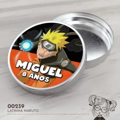 Latinha Adesivada Naruto - 00239