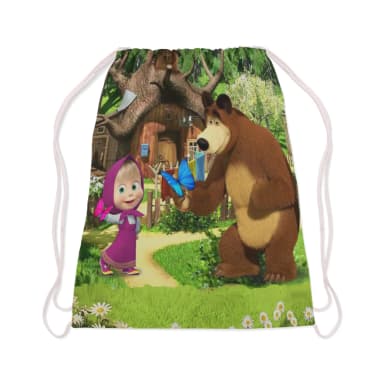 Mochilinha personalizadas Masha e o urso