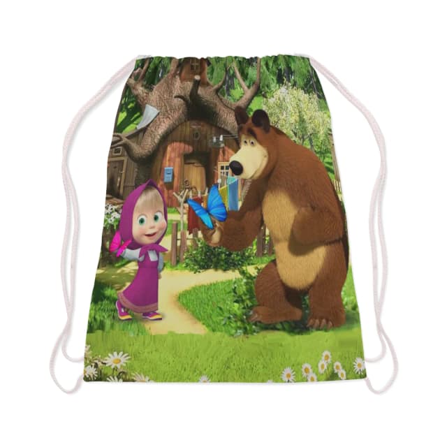 Mochilinha personalizadas Masha e o urso