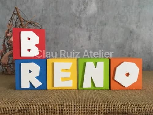Super Mário Bros Cubos 6x6cm