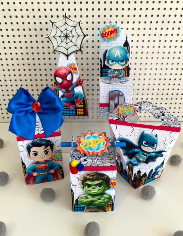 Arquivo de Corte  Super Heróis CUTE 64