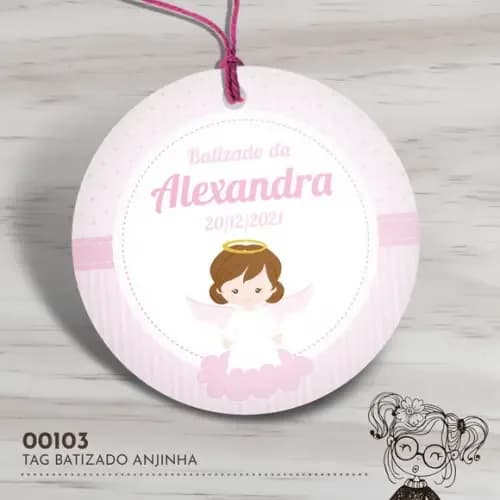Tag Redonda Anjinha - 00103