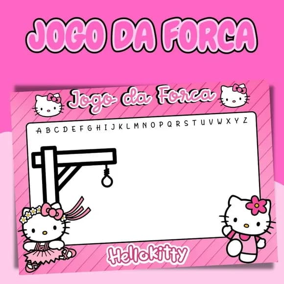 Jogo da Forca Personalizado