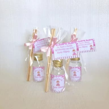 Lembrancinha Maternidade Aromatizador Ursinha Princesa