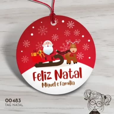 Tag Redonda Natal - 00483