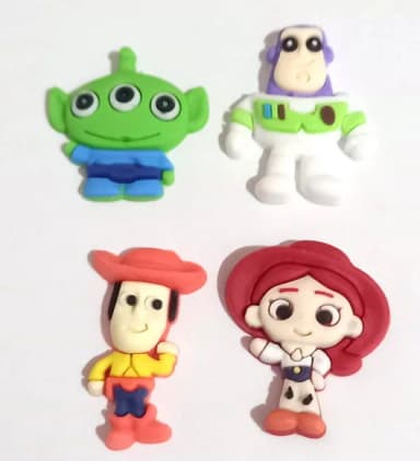 Aplique Toy Story Emborrachado - 6 Unidades