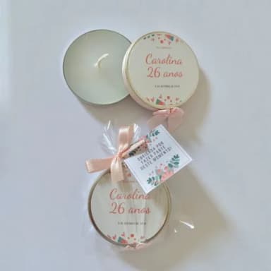 Lembrança Aniversário vela Aromática