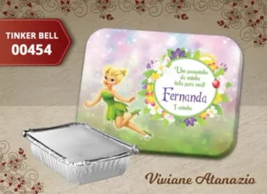 Adesivo Marmitinha Tinker Bell - 00454