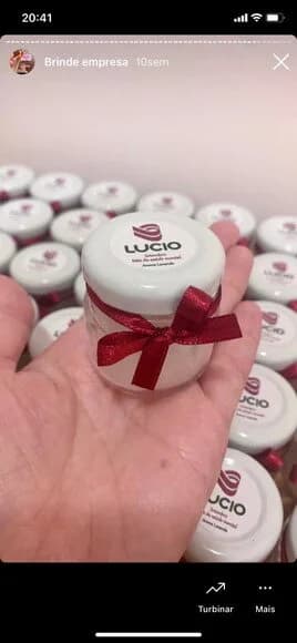 Brinde Corporativo Vela Vegetal Aromática Vidro com Logo