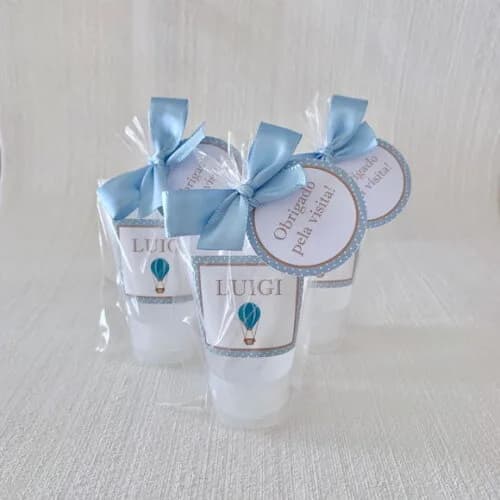 Álcool Gel 70% Balão Lembrancinha Maternidade