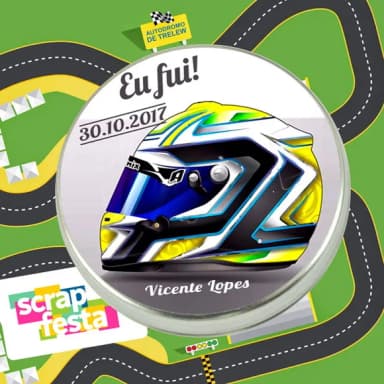 Latinhas Personalizadas Festa Corrida Fórmula 1