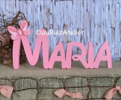 Minnie - Letras Disney- Decoração de Festa Infantil