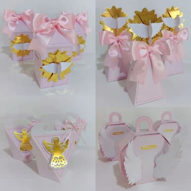 Kit 60 Lembrancinhas Batizado