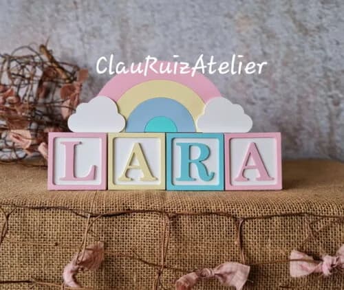 CANDY COLORS - Cubos 6x6cm TS + ARCO ÍRIS.