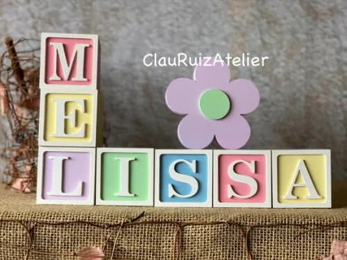 Candy Colors - Cubos 6x6cm Ts +flores