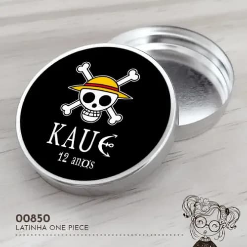 Latinha Adesivada One Piece - 00850