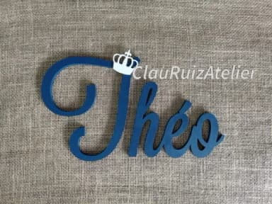 Nome De Parede em MDF