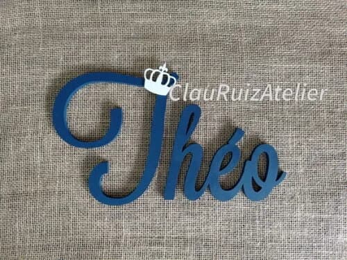 Nome De Parede em MDF