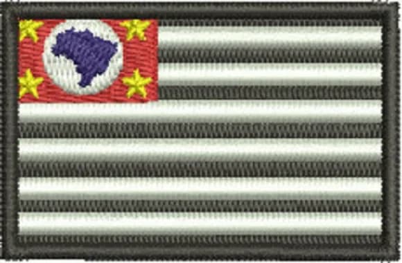 Matriz de Bordado Bandeira do Estado de São Paulo