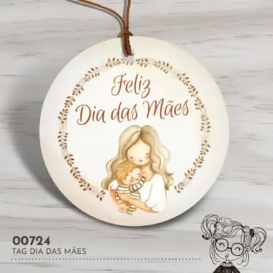 Tag Redonda Dia das Mães - 00724