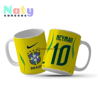 Caneca Personalizada Futebol Brasil