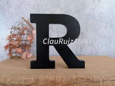 Iniciais em MDF 20cm