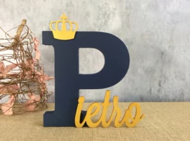 Letras Decorativas Nome Pequeno Príncipe