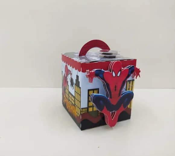 Kit 60 Lembrancinhas Homem Aranha