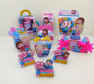 Kit 30 Lembrancinhas Gigi e Lucas Neto