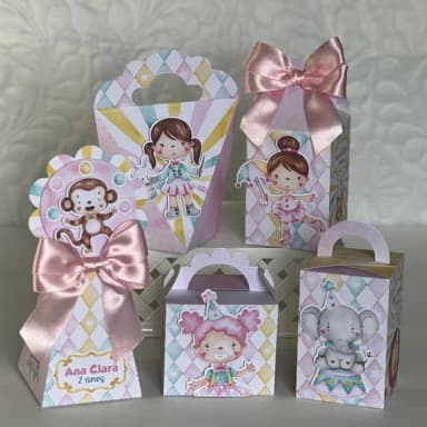 Kit 30 Lembrancinhas Circo
