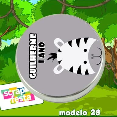Latinhas 5x1 Festa Safari