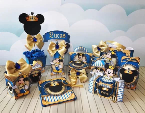 Arquivo de Corte Mickey Realeza 01
