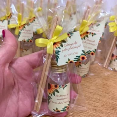 Lembrancinha Aniversário Aromatizador Girassol