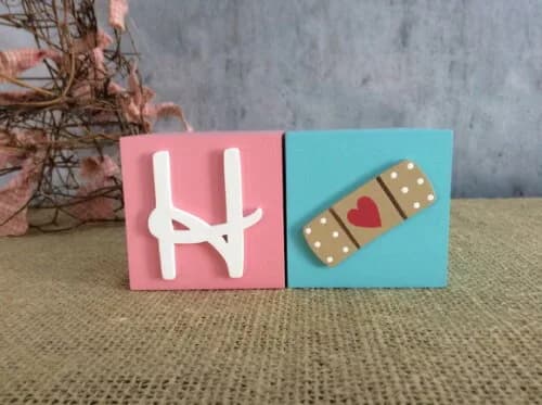 Cubos 6x6cm Doutora Brinquedo