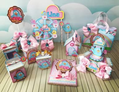 Kit 30 Lembrancinhas Galinha Pintadinha