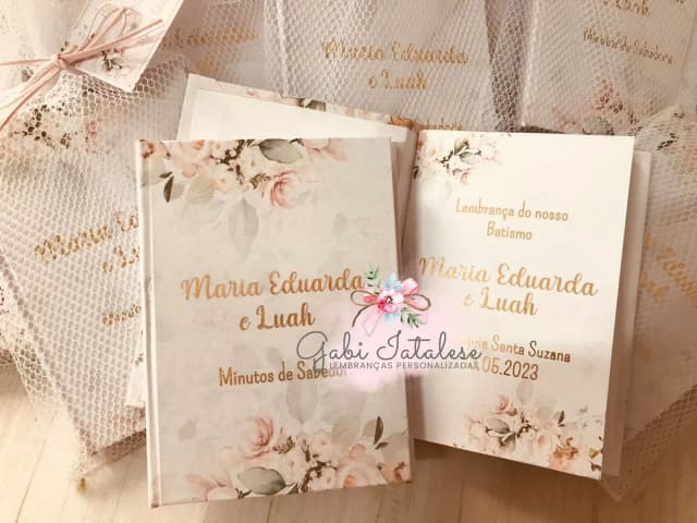 Lembrança  Livrinho Minutos de Sabedoria Personalizado