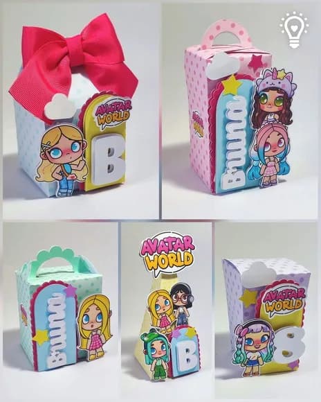 Kit 30 Lembrancinhas Avatar World