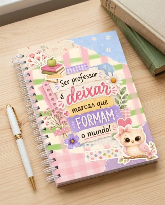 Caderno A5 Dia dos Professores