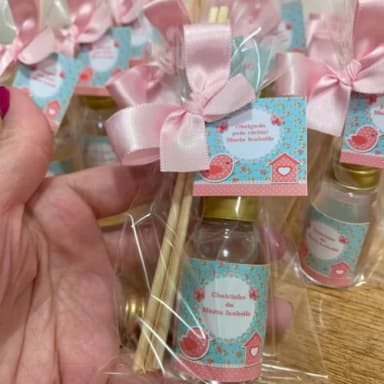 Lembrancinha Aromatizador Maternidade Jardim Encantado