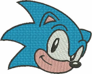 Matriz de Bordado Imagem Sonic