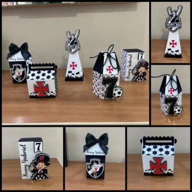 Kit 60 Lembrancinhas Vasco
