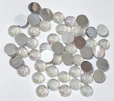 Chaton Fruta Cor Decorado 10mm Pacotes com 50 Unidades