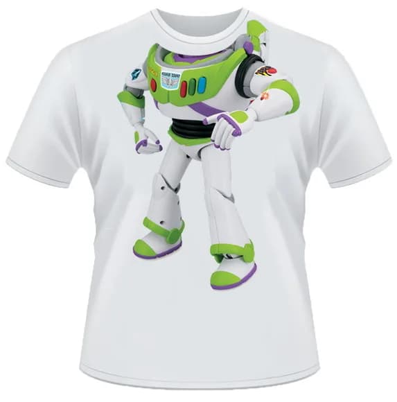 Camiseta Buzz Lightyear corpo
